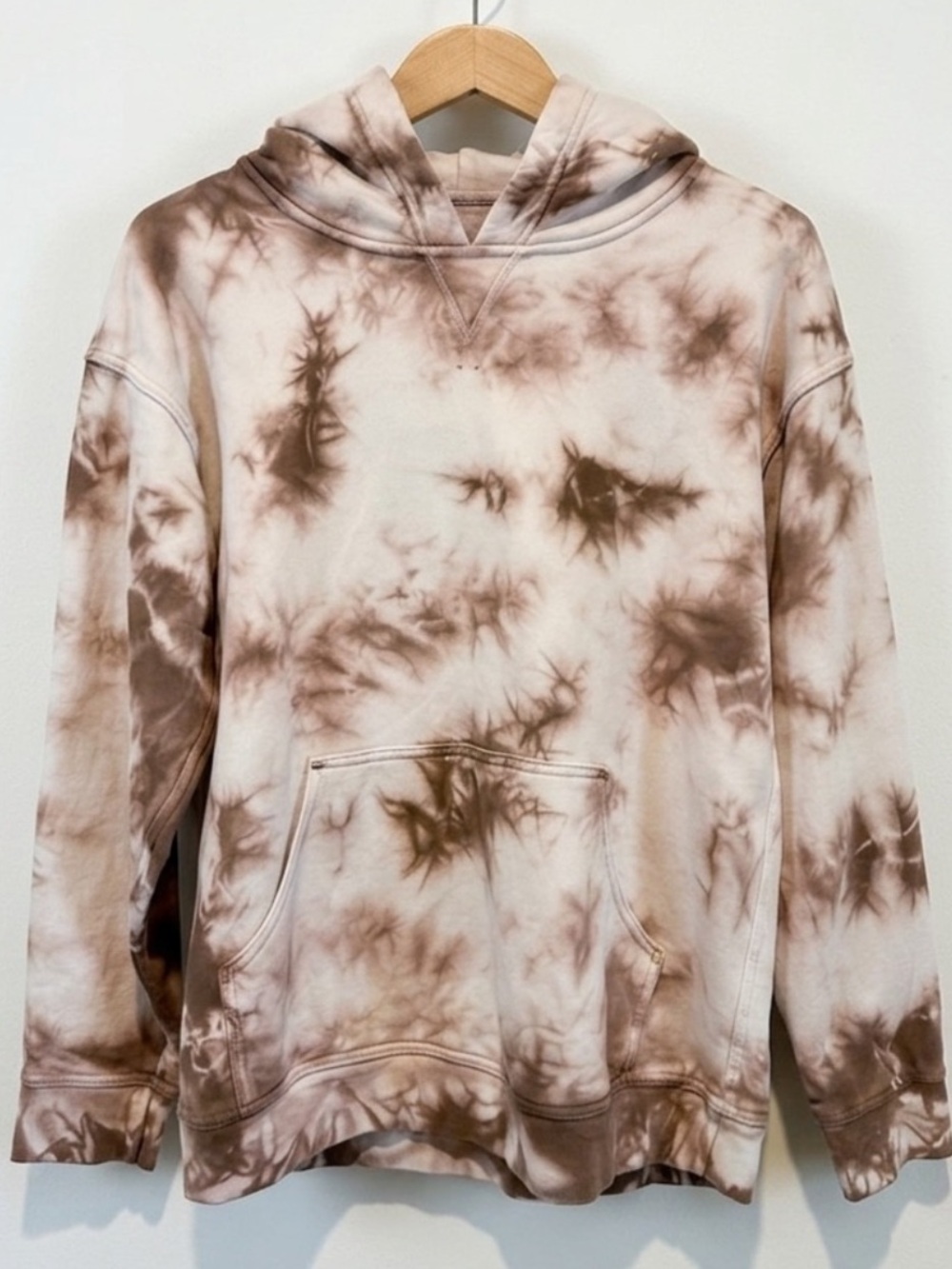 Lululemon All Yours Hoodie Earth Dye Clay Earth Dye Sand Athleisure Sweatshirt